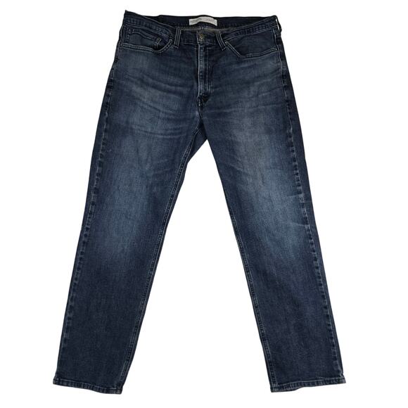 Levi Strauss Signature Other - Signature Levi Strauss Co S67 Athletic Jeans Mens 34x30 Denim Dark Wash 0703